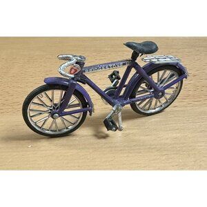 Miniature Metal Bridgestone Touring Bicycle Model Mini Bike Realistic Accessory
